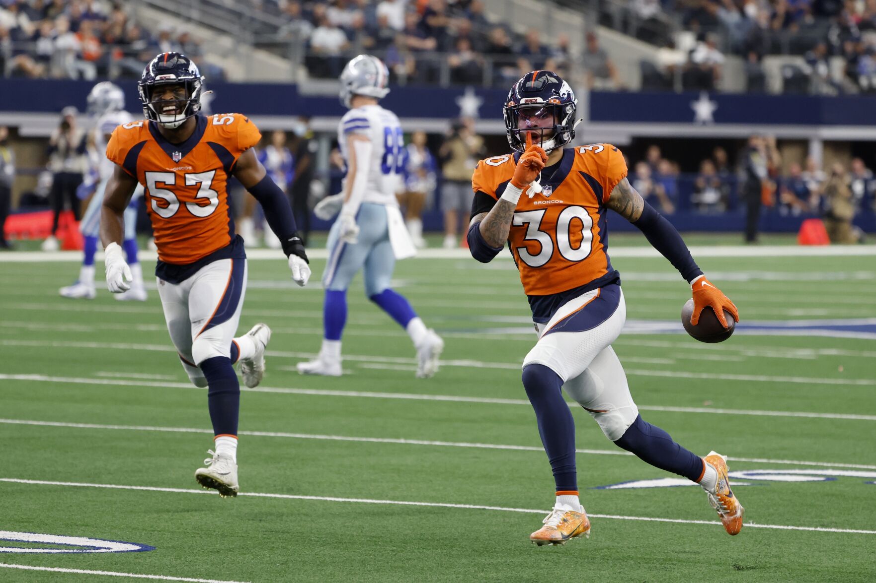 APTOPIX Broncos Cowboys Football